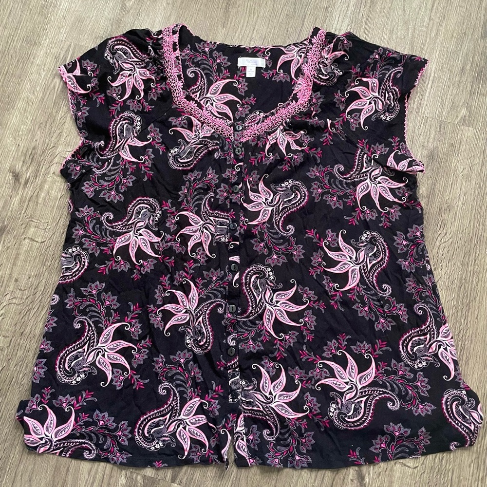 Black-pink Shirt